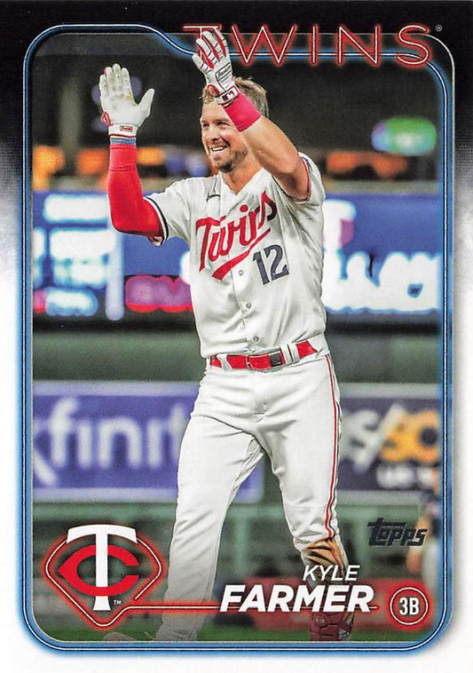 #379 Kyle Farmer - Minnesota Twins - 2024 Topps Baseball
