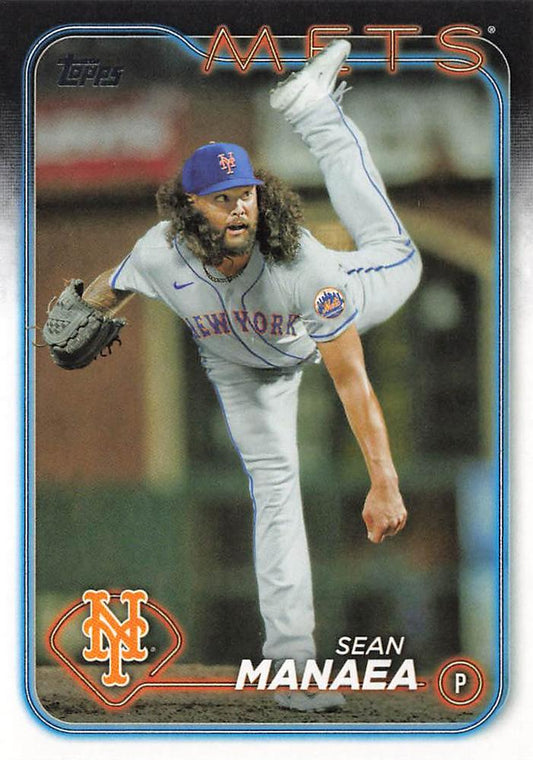 #380 Sean Manaea - New York Mets - 2024 Topps Baseball