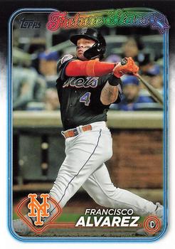 #383 Francisco Alvarez - New York Mets - 2024 Topps Baseball