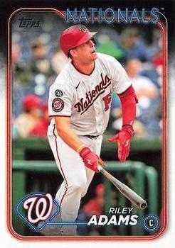 #395 Riley Adams - Washington Nationals - 2024 Topps Baseball