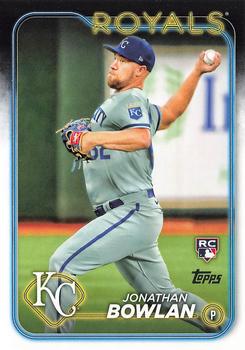 #399 Jonathan Bowlan - Kansas City Royals - 2024 Topps Baseball
