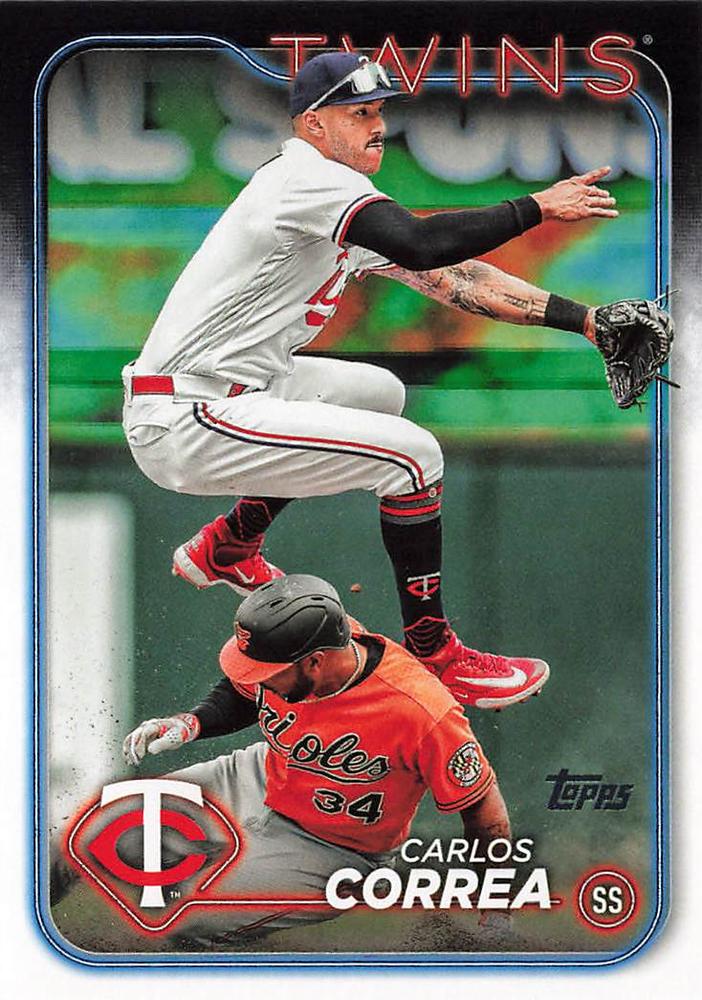 #400 Carlos Correa - Minnesota Twins - 2024 Topps Baseball