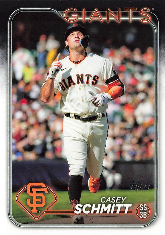 #403 Casey Schmitt - San Francisco Giants - 2024 Topps Baseball