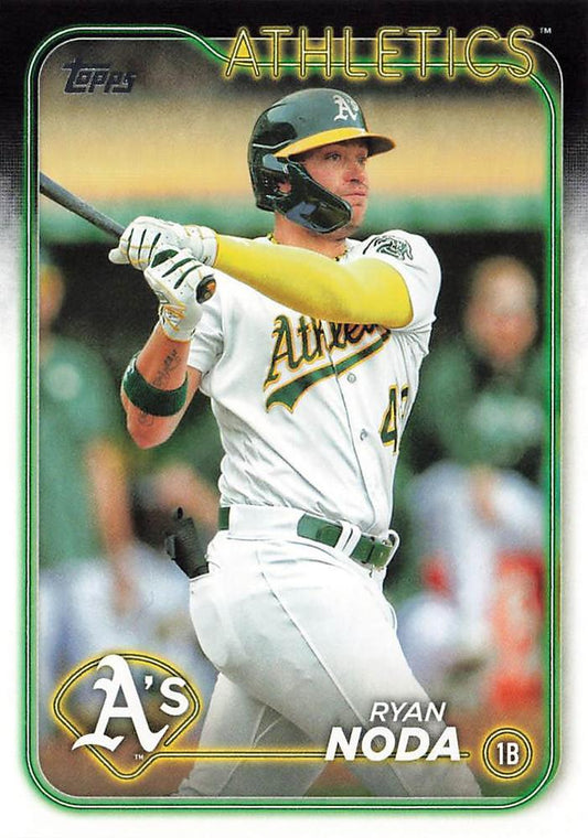 #404 Ryan Noda - Oakland Athletics - 2024 Topps Baseball