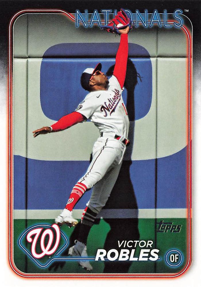 #412 Victor Robles - Washington Nationals - 2024 Topps Baseball