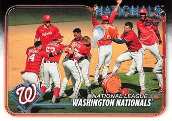 #417 Washington Nationals - Washington Nationals - 2024 Topps Baseball