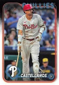 #421 Nick Castellanos - Philadelphia Phillies - 2024 Topps Baseball