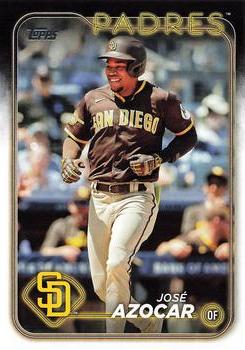 #423 José Azocar - San Diego Padres - 2024 Topps Baseball