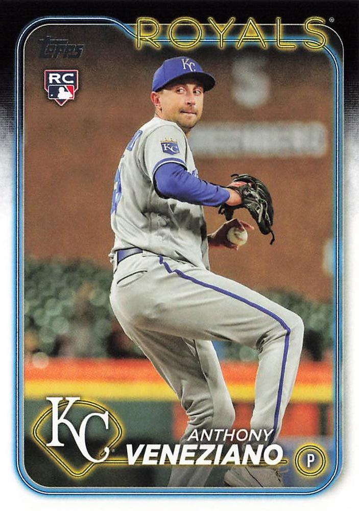 #425 Anthony Veneziano - Kansas City Royals - 2024 Topps Baseball