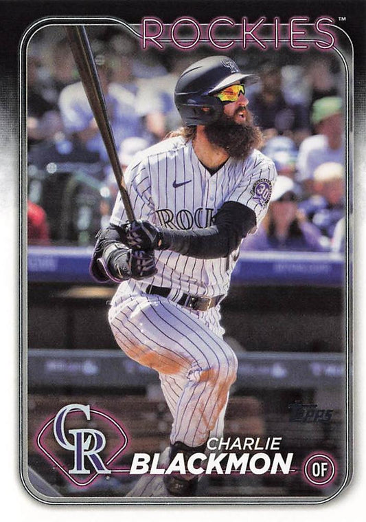 #431 Charlie Blackmon - Colorado Rockies - 2024 Topps Baseball