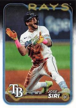#436 Jose Siri - Tampa Bay Rays - 2024 Topps Baseball