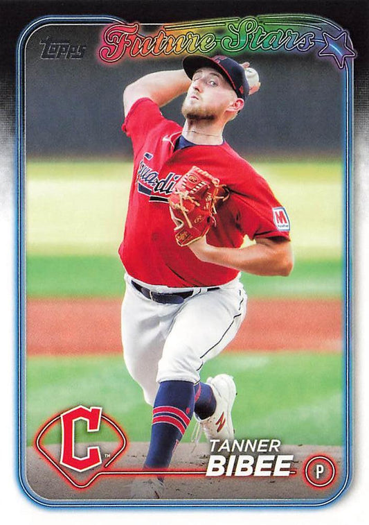 #437 Tanner Bibee - Cleveland Guardians - 2024 Topps Baseball