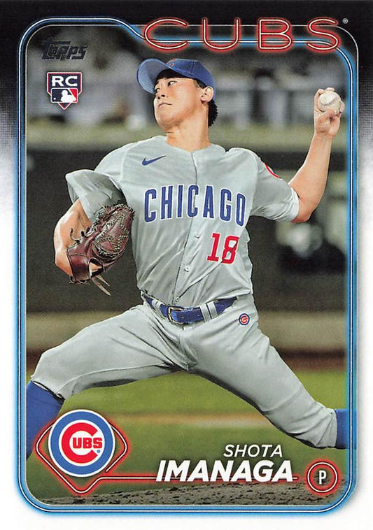 #442 Shota Imanaga - Chicago Cubs - 2024 Topps Baseball