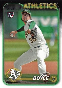 #443 Joe Boyle - Oakland Athletics - 2024 Topps Baseball