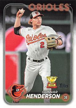 #450 Gunnar Henderson - Baltimore Orioles - 2024 Topps Baseball