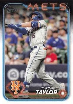 #455 Tyrone Taylor - New York Mets - 2024 Topps Baseball