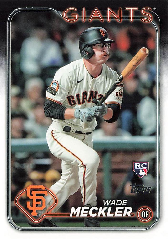 #458 Wade Meckler - San Francisco Giants - 2024 Topps Baseball