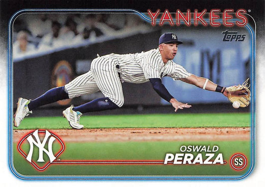 #459 Oswald Peraza - New York Yankees - 2024 Topps Baseball