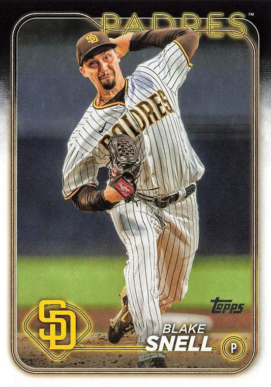 #460 Blake Snell - San Diego Padres - 2024 Topps Baseball