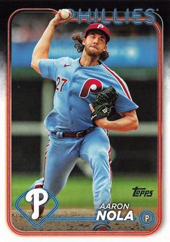 #463 Aaron Nola - Philadelphia Phillies - 2024 Topps Baseball