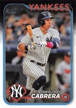 #479 Oswaldo Cabrera - New York Yankees - 2024 Topps Baseball