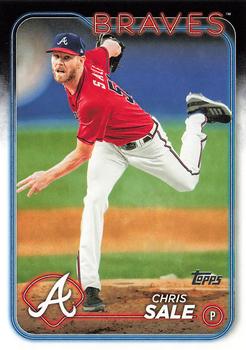 #484 Chris Sale - Atlanta Braves - 2024 Topps Baseball