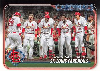 #490 St. Louis Cardinals - St. Louis Cardinals - 2024 Topps Baseball