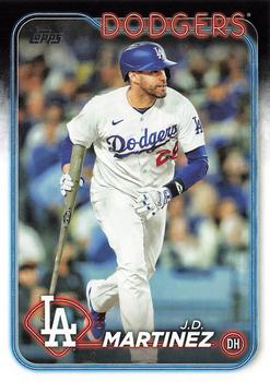 #492 J.D. Martinez - Los Angeles Dodgers - 2024 Topps Baseball