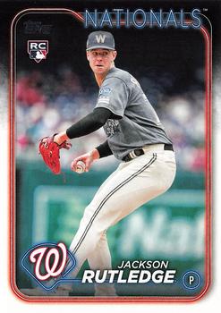 #503 Jackson Rutledge - Washington Nationals - 2024 Topps Baseball