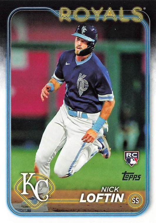 #506 Nick Loftin - Kansas City Royals - 2024 Topps Baseball