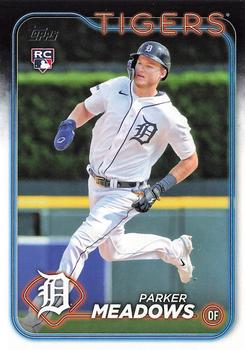 #516 Parker Meadows - Detroit Tigers - 2024 Topps Baseball