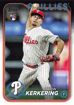 #520 Orion Kerkering - Philadelphia Phillies - 2024 Topps Baseball