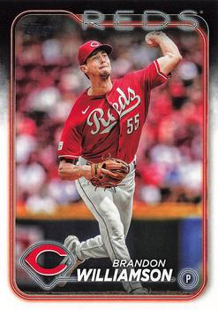 #522 Brandon Williamson - Cincinnati Reds - 2024 Topps Baseball