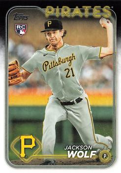 #523 Jackson Wolf - Pittsburgh Pirates - 2024 Topps Baseball
