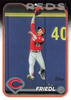 #534 T.J. Friedl - Cincinnati Reds - 2024 Topps Baseball