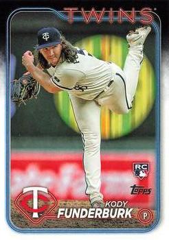 #538 Kody Funderburk - Minnesota Twins - 2024 Topps Baseball