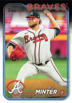 #539 A.J. Minter - Atlanta Braves - 2024 Topps Baseball