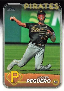 #542 Liover Peguero - Pittsburgh Pirates - 2024 Topps Baseball