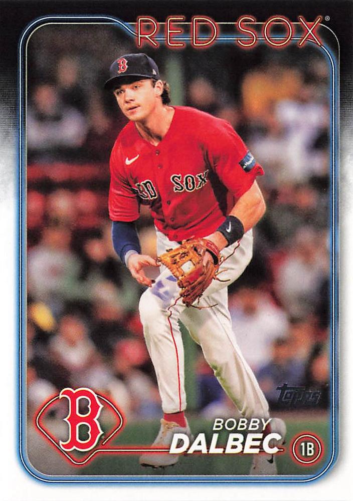 #543 Bobby Dalbec - Boston Red Sox - 2024 Topps Baseball