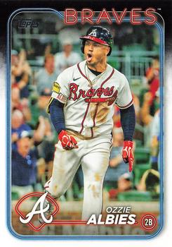 #544 Ozzie Albies - Atlanta Braves - 2024 Topps Baseball