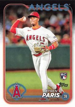 #549 Kyren Paris - Los Angeles Angels - 2024 Topps Baseball