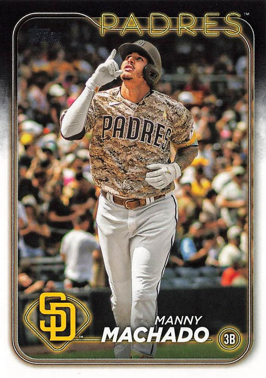 #550 Manny Machado - San Diego Padres - 2024 Topps Baseball