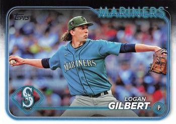 #556 Logan Gilbert - Seattle Mariners - 2024 Topps Baseball