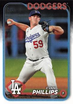 #569 Evan Phillips - Los Angeles Dodgers - 2024 Topps Baseball