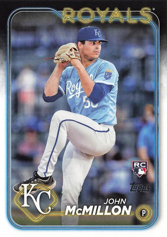 #571 John McMillon - Kansas City Royals - 2024 Topps Baseball