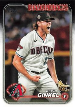 #572 Kevin Ginkel - Arizona Diamondbacks - 2024 Topps Baseball