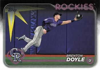 #574 Brenton Doyle - Colorado Rockies - 2024 Topps Baseball