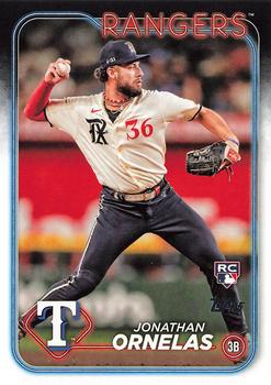 #575 Jonathan Ornelas - Texas Rangers - 2024 Topps Baseball