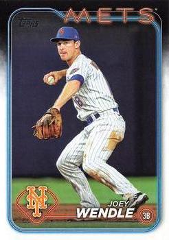 #577 Joey Wendle - New York Mets - 2024 Topps Baseball