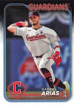 #579 Gabriel Arias - Cleveland Guardians - 2024 Topps Baseball